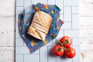 Beeswax Food Wrap Rainbow Twin Medium