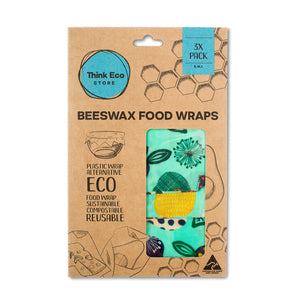 Beeswax Food Wrap Pear 3 Pack