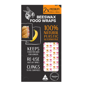 Beeswax Food Wrap Flower Twin Medium