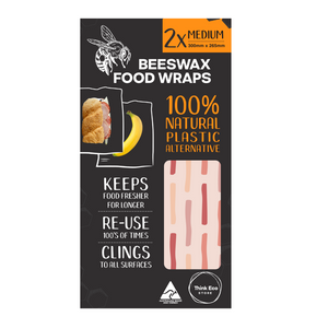 Beeswax Food Wrap Lines Twin Medium