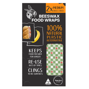 Beeswax Food Wrap Apple Twin Medium