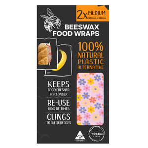 Beeswax Food Wrap Daisy Twin Medium